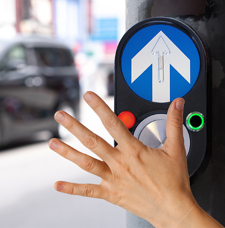 PedSense Contactless Push Button: The Future of Smart, Touch-Free Traffic Control Systems